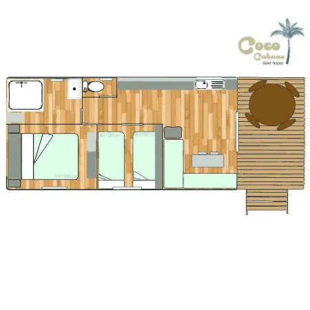 Campingplatz Kon Tiki Coco Cabane